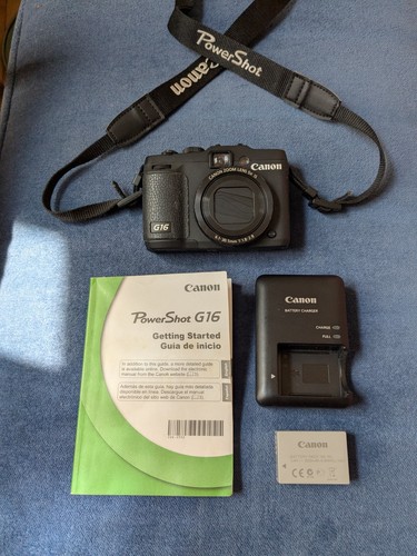 Canon powershot g16 - canon, fotocamera