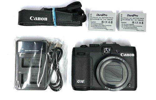 Canon powershot g16 1 - canon, 12,1