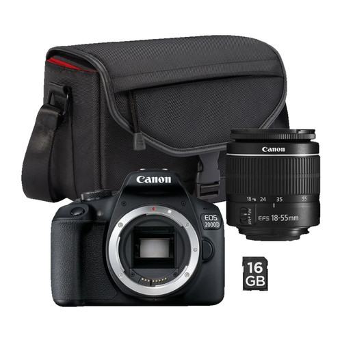 Canon eos 2000d dslr 24mp - dslr,