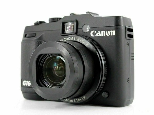 Canon powershot g16 1 - canon, 12,1